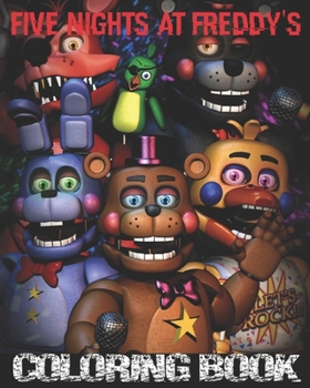 Paperback Five Nights At Freddy's Coloring Book: High Quality Five Nights at Freddy's Coloring Pages Book