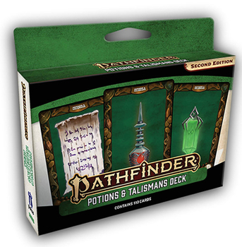 Game Pathfinder Potions and Talismans Deck (P2) Book