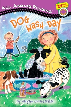 Paperback Dog Wash Day: All Aboard Picture Reader Book