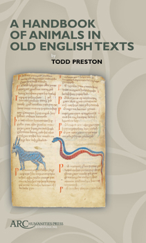 Hardcover A Handbook of Animals in Old English Texts Book
