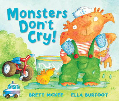 Hardcover Monsters Don't Cry Book