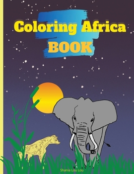 Paperback Coloring Africa Book