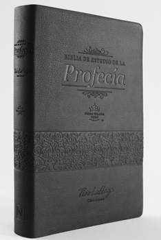 Paperback Rvr 1960 Biblia de la Profecía - Negro Con Índice Imitación Piel / Prophecy Study Bible Black Imitation Leather with Index [Spanish] Book