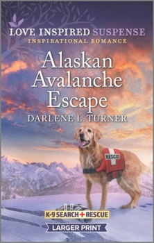 Mass Market Paperback Alaskan Avalanche Escape [Large Print] Book