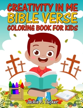 Paperback Creativity in Me: Kids Bible Verse Coloring Book