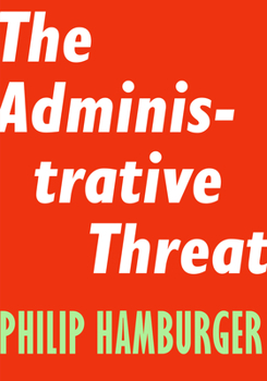 Paperback The Administrative Threat Book