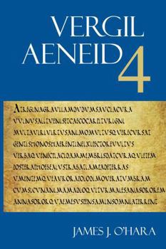 Paperback Aeneid 4 (The Focus Vergil Aeneid Commentaries) (Latin and English Edition) Book