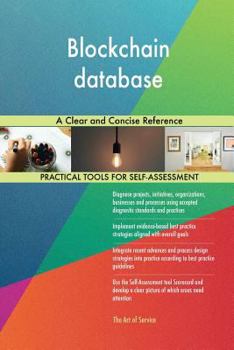 Paperback Blockchain database A Clear and Concise Reference Book