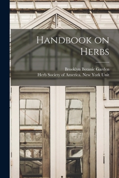 Paperback Handbook on Herbs Book