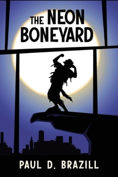 Paperback The Neon Boneyard [Large Print] Book