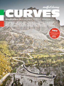 Paperback Curves: Northern Italy (2019 Reprint): Lombardy, South Tyrol, Veneto [German] Book