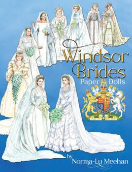 Paperback Windsor Brides Paper Dolls Book