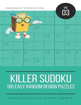 Paperback Killer Sudoku - 180 Easy Random Region Puzzles Book