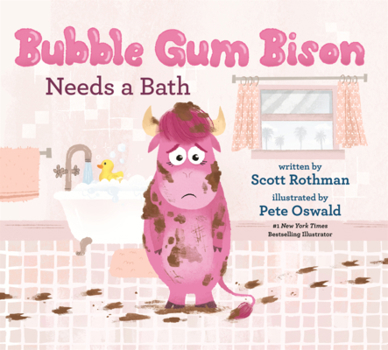 Library Binding Bubble Gum Bison Needs a Bath Book