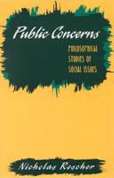 Paperback Public Concerns: Philosophical Studies of Social Issues Book