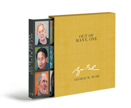 Hardcover Out of Many, One (Deluxe Signed Edition): Portraits of America's Immigrants Book