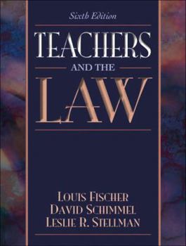 Paperback Teachers and the Law (6th Edition) Book