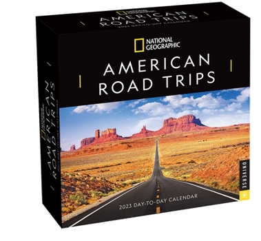 National Geographic: American Roadtrips 2023 Day-to-Day Calendar