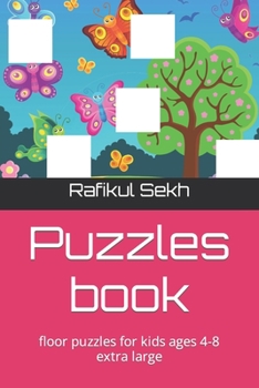 Paperback Puzzles book: floor puzzles for kids ages 4-8 extra large Book