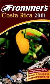 Paperback Frommer's Costa Rica [With Map] Book