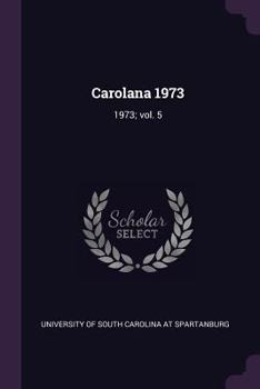 Paperback Carolana 1973: 1973; vol. 5 Book