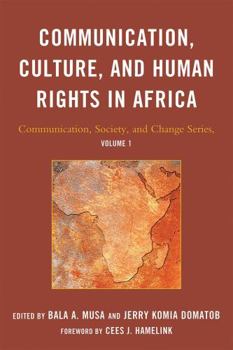 Paperback Communication, Culture, and Human Rights in Africa Book