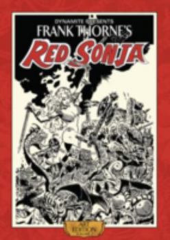 Hardcover Frank Thorne's Red Sonja Book