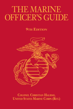 Hardcover The Marine Officer's Guide, 9th Edition Book