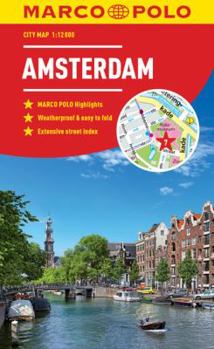 Map Amsterdam Marco Polo City Map Book