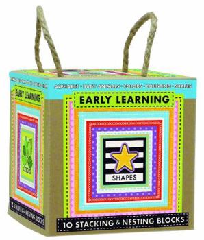 Hardcover Early Learning 10 Stacking & Nesting Blocks Book