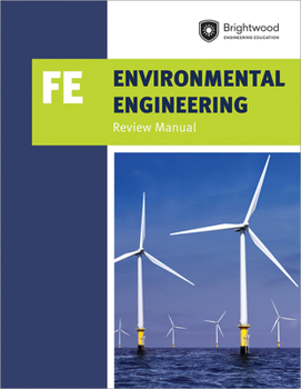 Paperback Environmental Engineering: Fe Review Manual Book