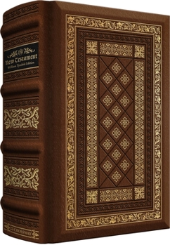 Leather Bound ESV New Testament with Illuminated Drop Caps: William Tyndale Commemorative Edition (Leather Over Board) Book
