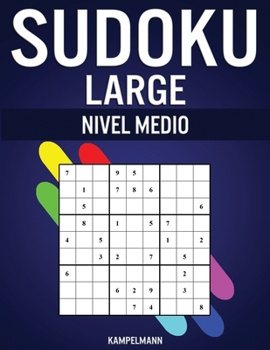 Paperback Sudoku Large Nivel Medio: 250 Sudoku de Nivel Medio con Soluciones - Large [Spanish] Book