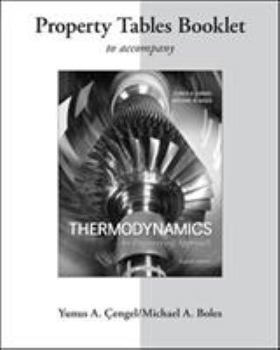 Paperback Property Tables Booklet for Thermodynamics: An Engineering Approach Book