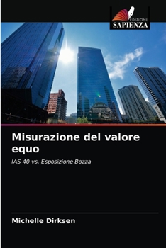 Paperback Misurazione del valore equo [Italian] Book