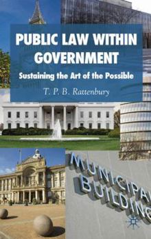 Hardcover Public Law Within Government: Sustaining the Art of the Possible Book