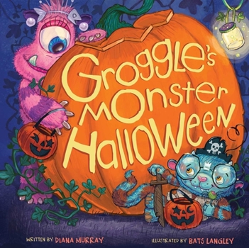 Hardcover Groggle's Monster Halloween Book