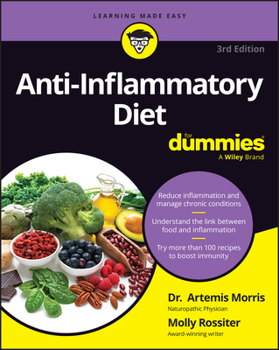 Paperback Anti-Inflammatory Diet for Dummies Book