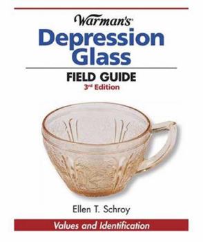 Paperback Warman's Depression Glass Field Guide: Values and Identification Book