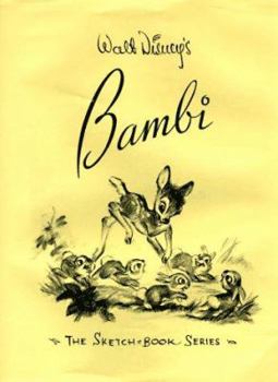 Hardcover Walt Disney's Bambi: The Sketchbook Series (Disney Editions Deluxe (Film)) Book
