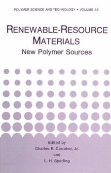 Paperback Renewable-Resource Materials: New Polymer Sources Book