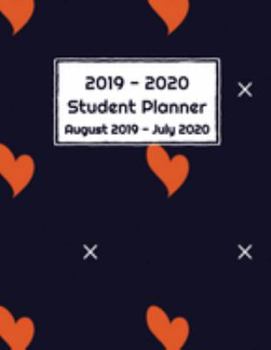 Paperback 2019 - 2020 Student Planner August 2019 to July 2020 Book