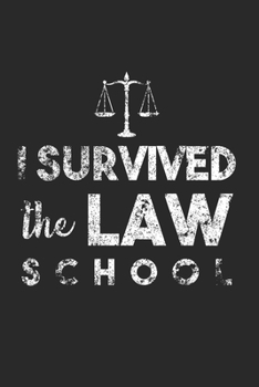 Law School Notebook: Diary Journal 6x9 inches with 120 Dot Grid Pages