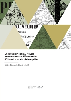Paperback Le Devenir social [French] Book