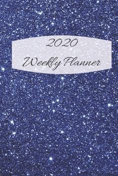 Paperback 2020 Weekly Planner: Dark Blue Book