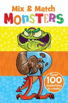 Board book Mix & Match Monsters: Over 100 Monsters to Create! Book