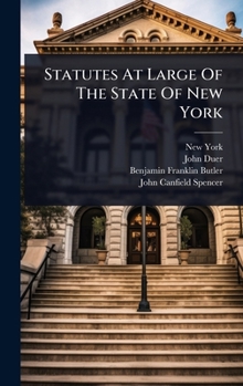 Hardcover Statutes At Large Of The State Of New York Book