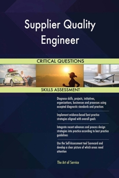 Paperback Supplier Quality Engineer Critical Questions Skills Assessment Book