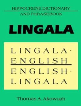 Paperback Lingala-English, English-Lingala Dictionary and Phrasebook Book