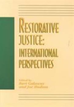 Paperback Restorative Justice: International Perspectives Book